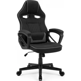 Scaun gaming SENSE7 Knight Fabric Black and Gray
