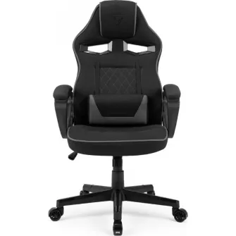 Scaun gaming SENSE7 Knight Fabric Black and Gray