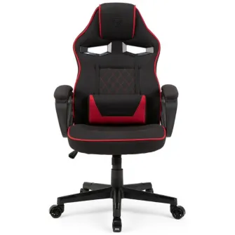 Scaun gaming SENSE7 Knight Fabric Black and Red