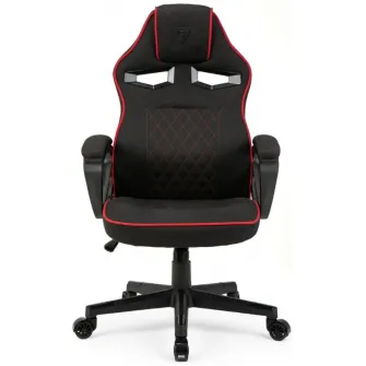 Scaun gaming SENSE7 Knight Fabric Black and Red