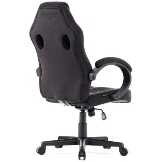 Scaun gaming SENSE7 Prism Fabric Black