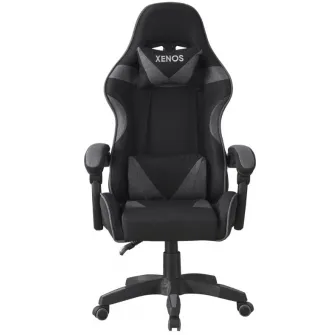 Scaun gaming Xenos Hermes Gray/Black