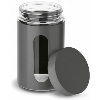 Set de borcane de depozitare Tadar Prato Grey 3pcs