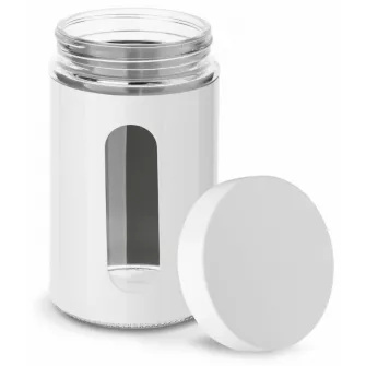 Set de borcane de depozitare Tadar Prato White 3pcs