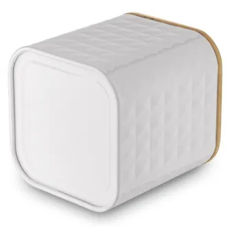 Set de containere Tadar Geometric White 3pcs