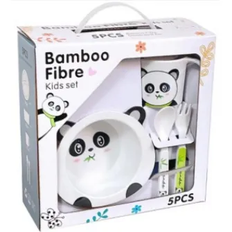 Set de hranire 4Play Panda 5pcs