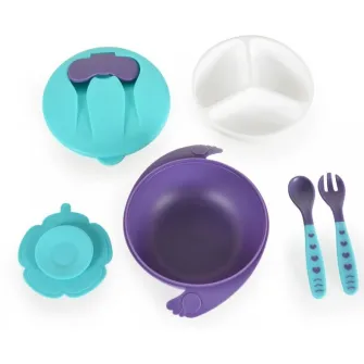 Set de hranire Cangaroo Jelly Blue F1730