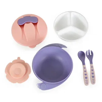 Set de hranire Cangaroo Jelly Pink F1730