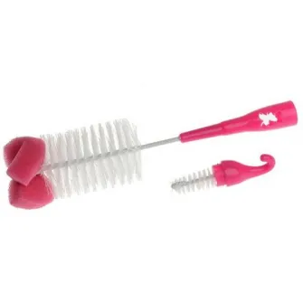 Set de perii pentru curatarea tuburilor Akuku A0575 Pink