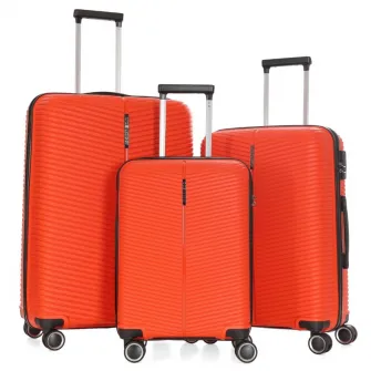 Set de valize CCS 5224 Set Orange