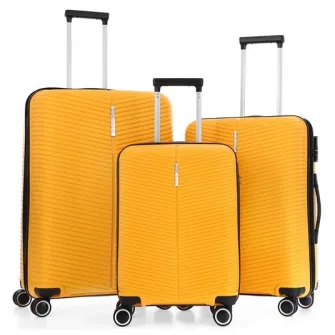 Set de valize CCS 5224 Set Yellow