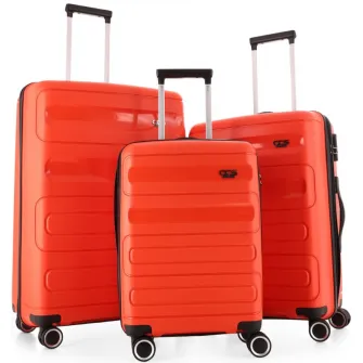 Set de valize CCS 5225 Set Orange