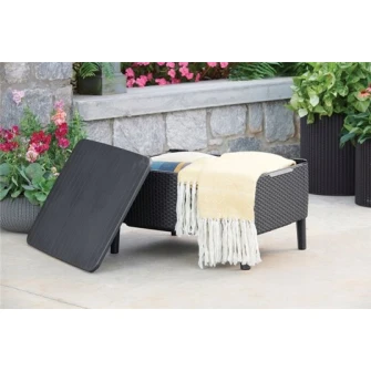 Set mobila de gradina Keter Salemo Graphite/Gray