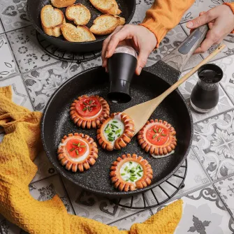 Set pentru condimente Tadar Devi Black 2pcs