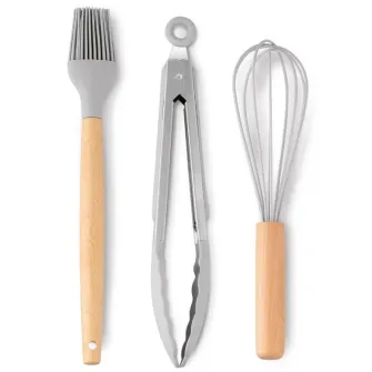 Set tacamuri Tadar Silico Pemi Grey 7pcs