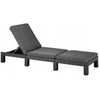 sezlong Keter Daytona Deluxe Graphite/Gray