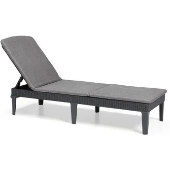 Sezlong Keter Jaipur Sun Lounger Graphite + (238416)
