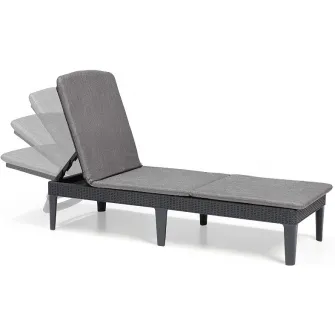Sezlong Keter Jaipur Sun Lounger Graphite + (238416)
