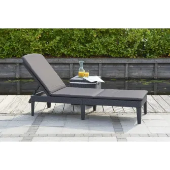 Sezlong Keter Jaipur Sun Lounger Graphite + (238416)