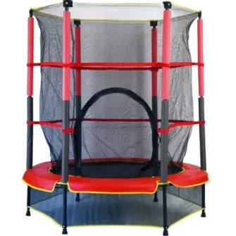 Trambulina 4Play Jump Black-Red