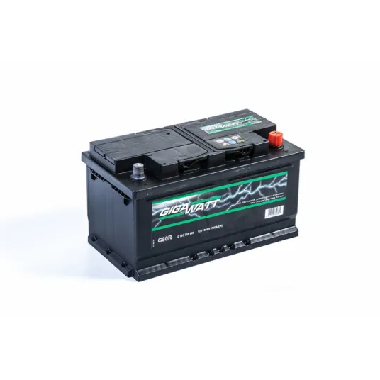 GIGAWATT 80AH 740A(EN) Borne 0 (315x175x175) S4 010 (0185758006)