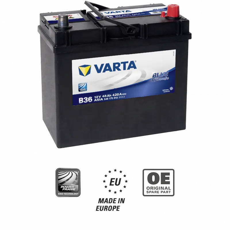 VARTA 48AH 420A(JIS) cleme 0 (238x129x227) S4 021