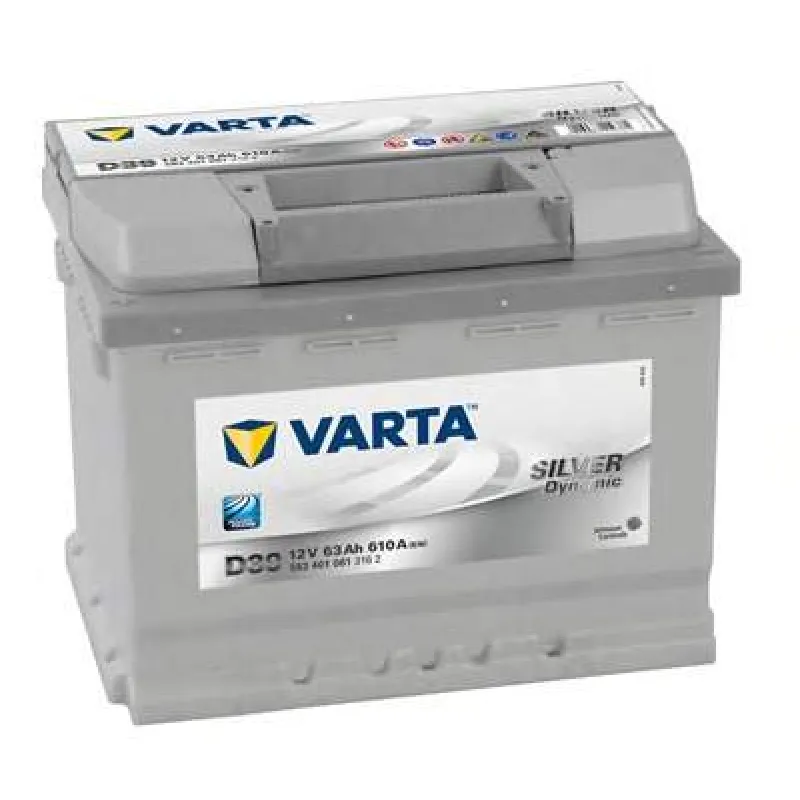 VARTA 63AH 610A(EN) borne 1 (242x175x190) S5 006