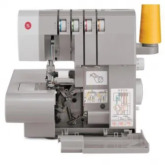 Masina de cusut si surfilat Singer 14HD854 Triplock, 1300 imp/min, Gri