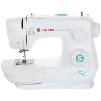 Masina de cusut Singer Fashion Mate 3337, 29 de cusaturi, butoniera automata intr-un singur pas, sistem automat de introducere a firului in ac