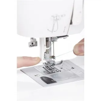 Masina de cusut Singer Fashion Mate 3337, 29 de cusaturi, butoniera automata intr-un singur pas, sistem automat de introducere a firului in ac