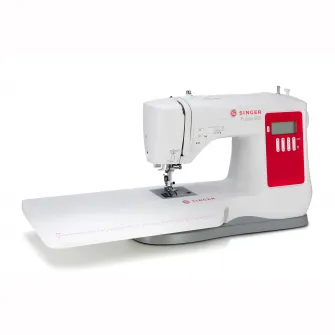 Masina de cusut Singer Futura 200, 8 modele butoniera, 200 cusaturi integrale, Ecran LCD