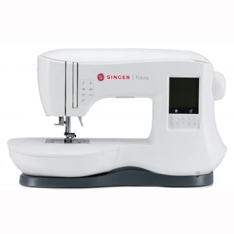 Masina de cusut Singer Futura 4400, 13 modele butoniera, 200 cusaturi integrale, Ecran LCD