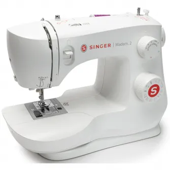 Masina de cusut Singer Madam 2, 23 de programe de baza (peste 370 de cusaturi combinate), sistem automat de introducere a firului in ac
