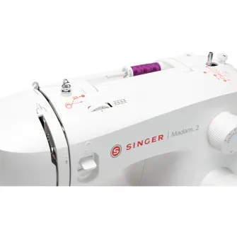 Masina de cusut Singer Madam 2, 23 de programe de baza (peste 370 de cusaturi combinate), sistem automat de introducere a firului in ac