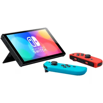 Consola Nintendo Switch OLED, Neon Blue - Red Joy