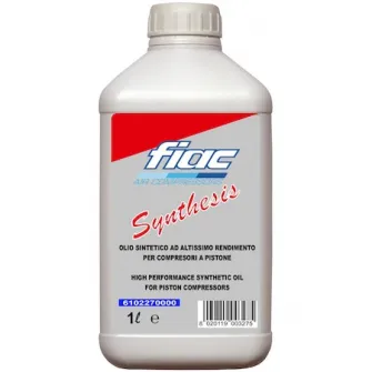 Ulei sintetic compresor cu piston, FIAC, bidon 1l
