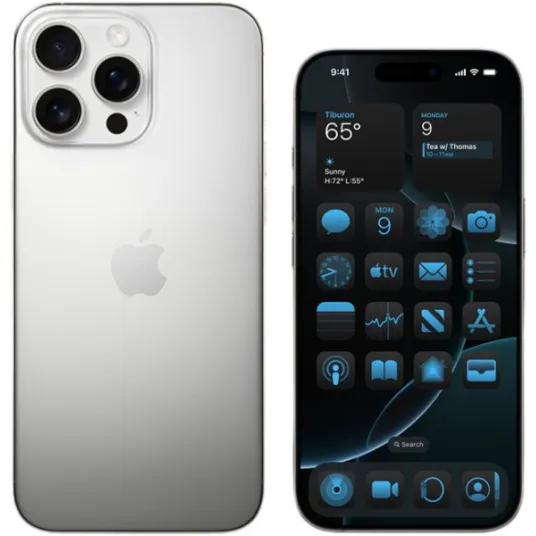 Apple iPhone 16 Pro 256GB, White Titanium