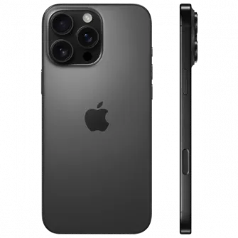 (Utilizat) Apple iPhone 16 Pro Max 256GB, Black Titanium