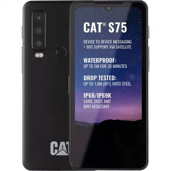 Caterpillar CAT S75 Dual Sim 6/128GB, Black