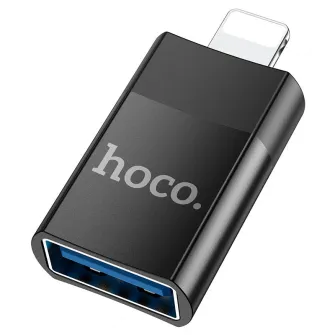 UA17 iP Male to Type-C female USB2.0 adapter black