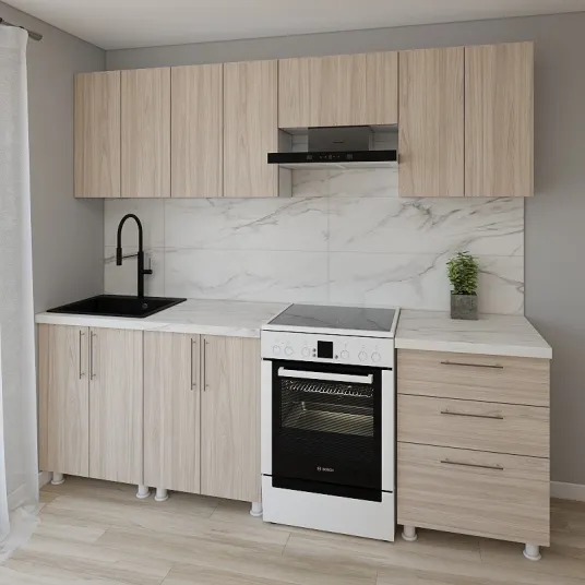 Bucatarie Smartex K2 240 Light Oak (30066)