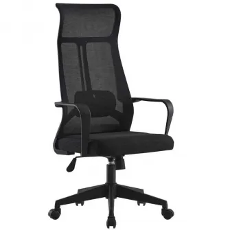Scaun de birou directorial 4home Sypher, Negru