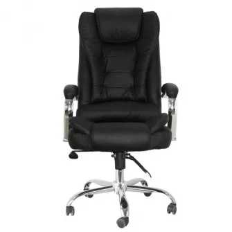 Scaun de birou directorial 4home Xyron, Negru