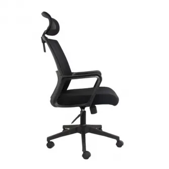 Scaun de birou ergonomic 4home Apollo, Mesh, Negru