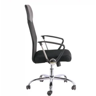 Scaun de birou ergonomic 4home Fit, Mesh Negru