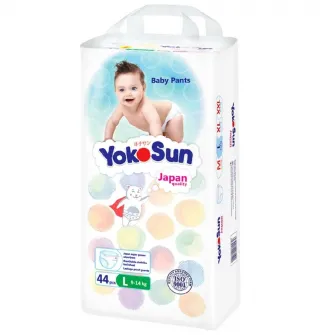 Scutece chiloti pentru copii YokoSun L44 (44 bucati)