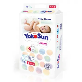 Scutece pentru copii YokoSun L54 (54 bucati)