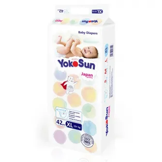 Scutece pentru copii YokoSun XL42 (42 bucati)