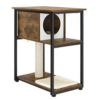 Ansamblu pisici, Feandrea, Nuc, 59x36x66 cm