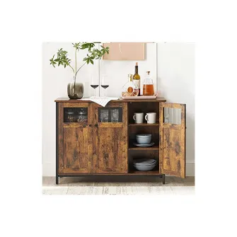 Bufet living, Vasagle, Maro Rustic, LSC099B01, 100 x 35 x 75 cm